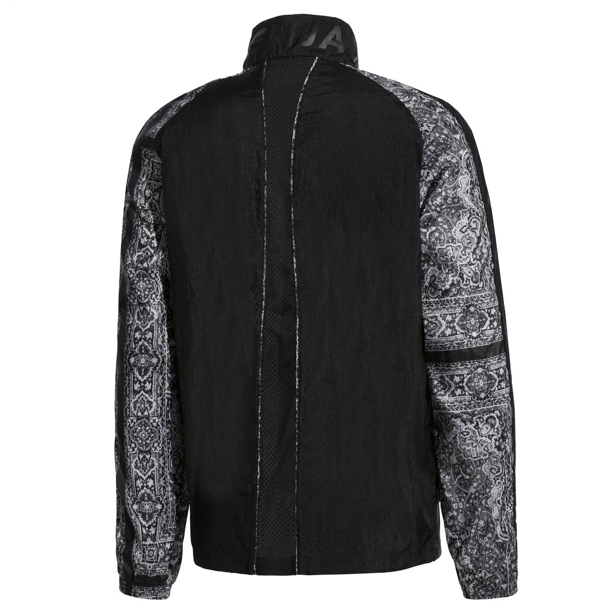 Trainingsjacke mit Paisleymuster und Reißverschluss