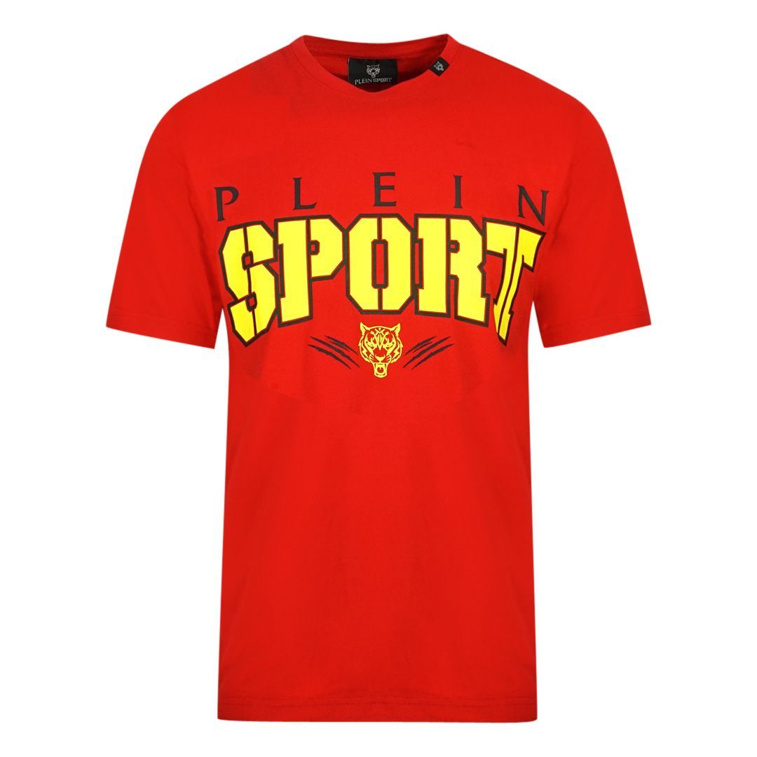 Sportliches T-Shirt mit Logo-Print