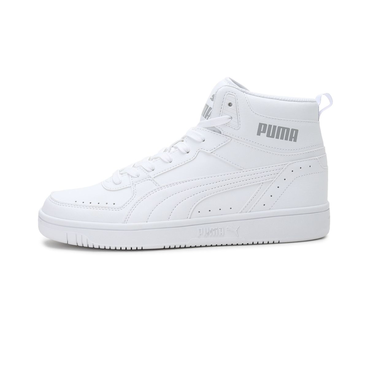 Sauberer Court-Style High-Top Sneaker