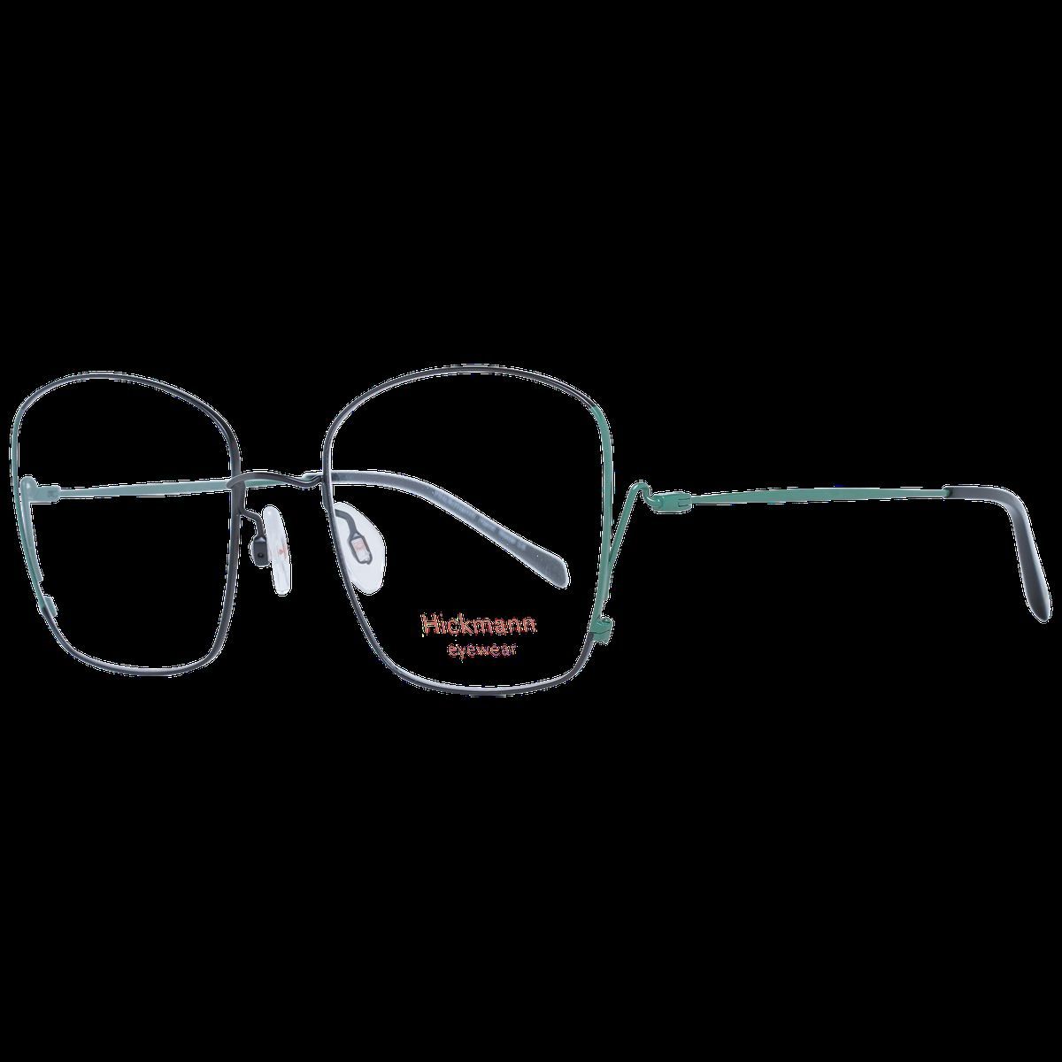 Eckige Metall Vollrand Brille