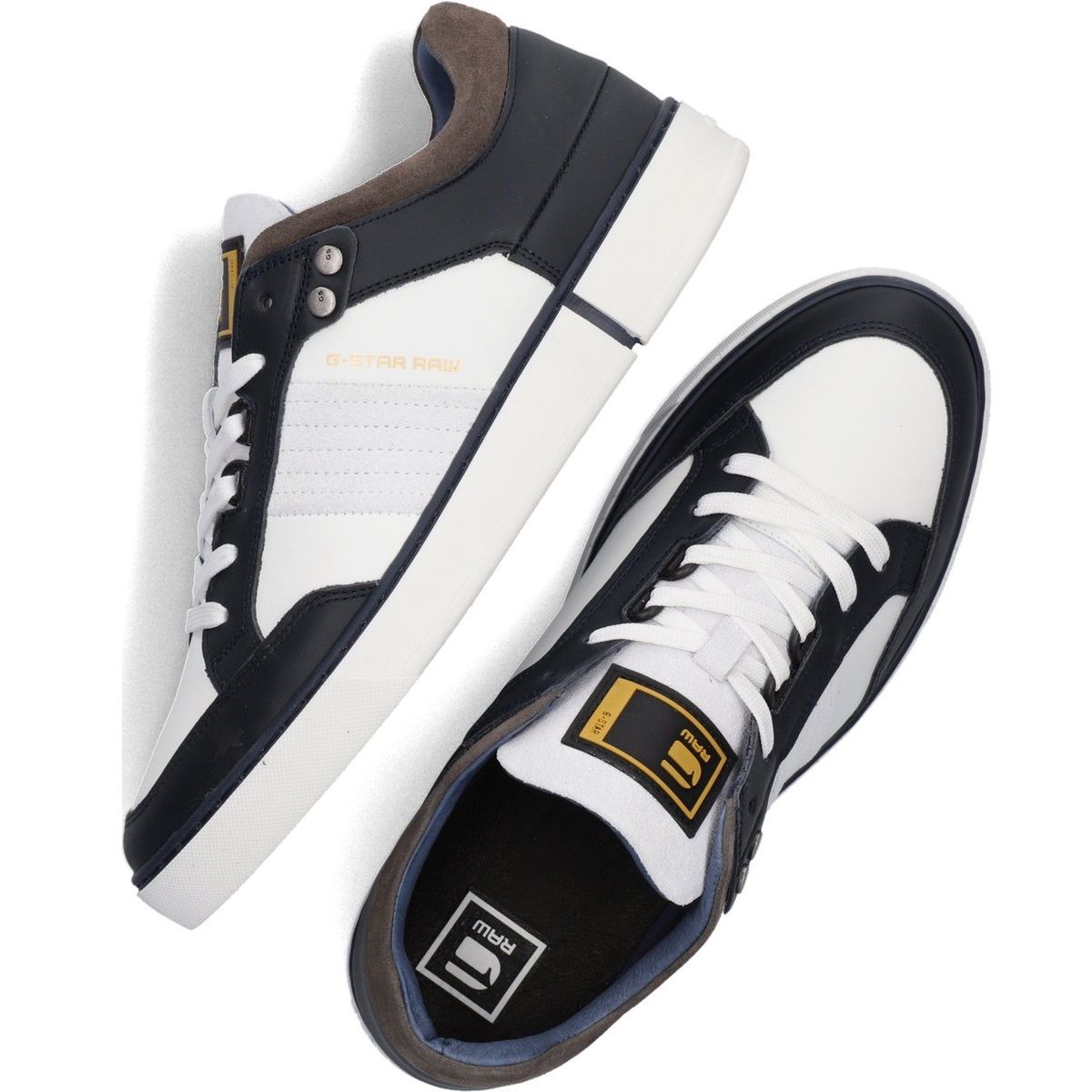 Farbblock-Sneaker Low