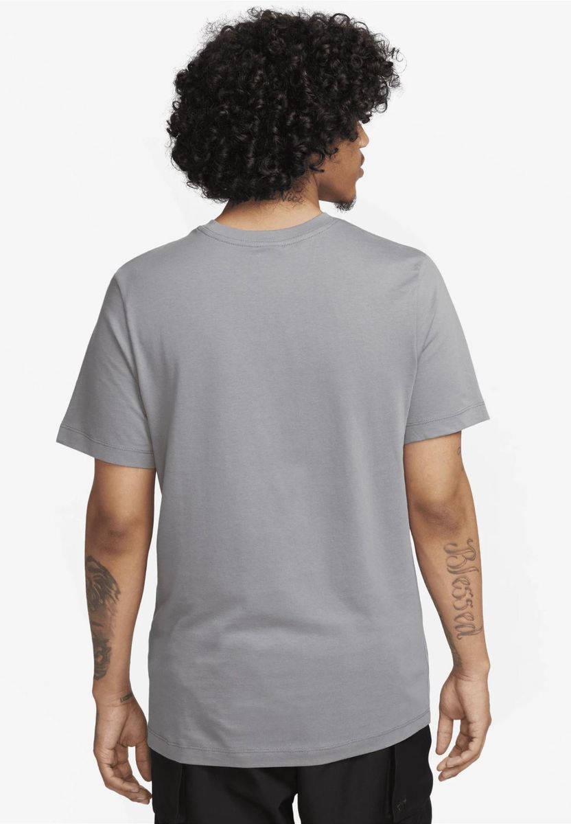 T-Shirt aus Baumwolle mit Multi-Swoosh-Grafik