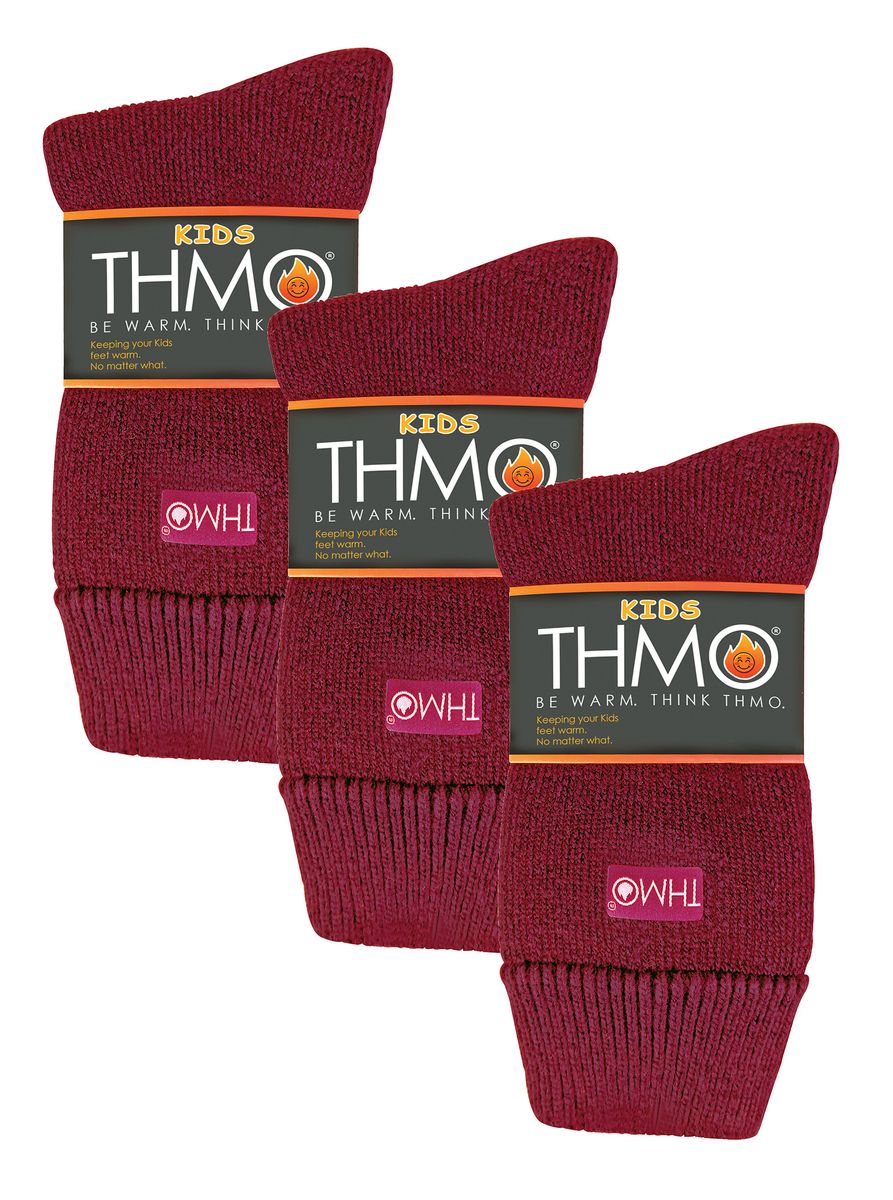 Gerippte Thermosocken mit Fleece-Futter