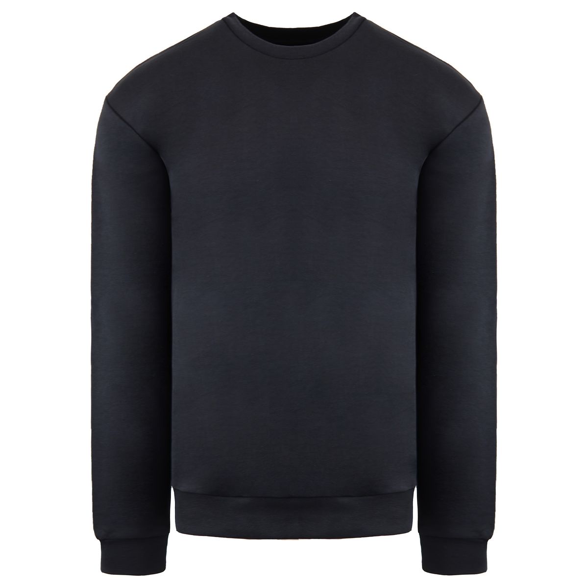 Herren-Pullover mit Rundhalsausschnitt, gewaschen