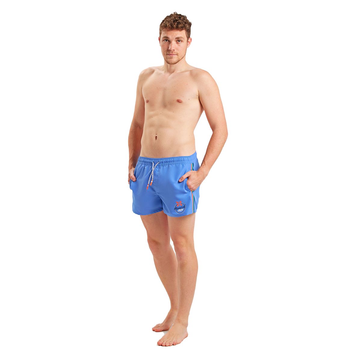 Herren Türkis Badehose