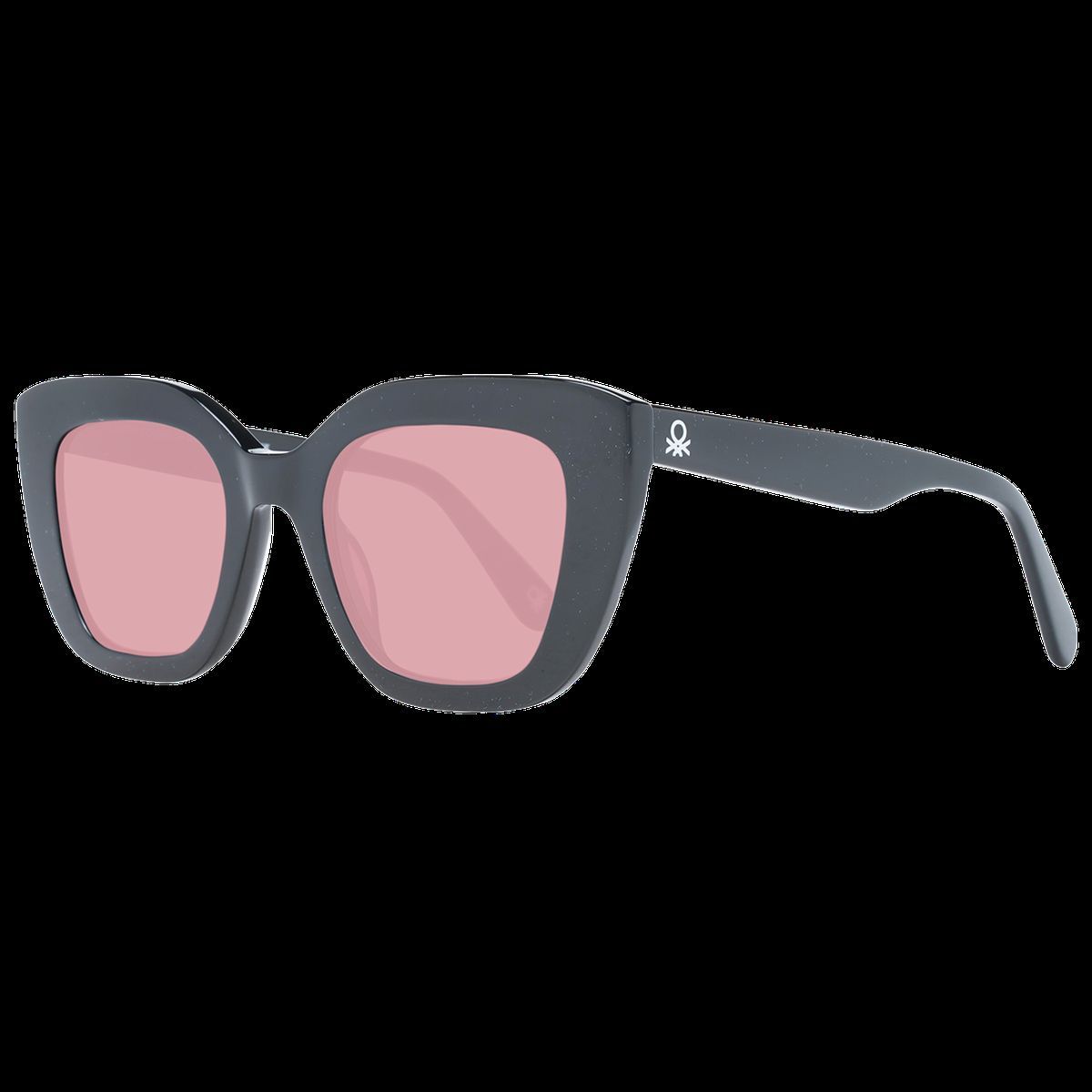 Cat-Eye Sonnenbrille mit Burgundergläsern