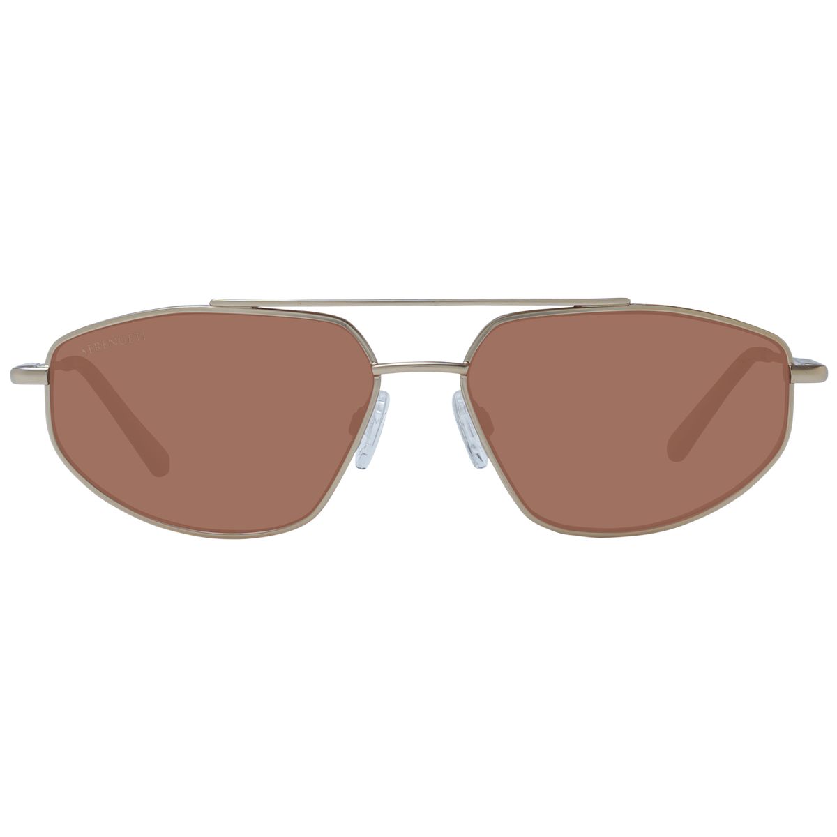 Sonnenbrille mit eckiger Piloten-Silhouette