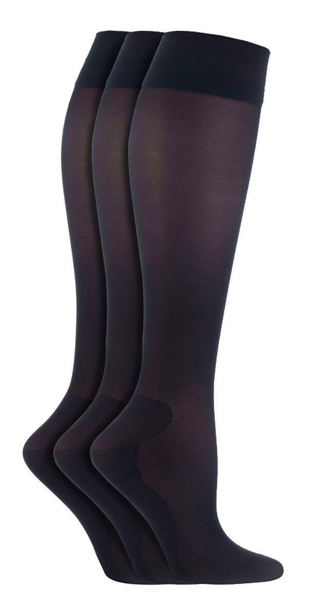 IOMI - 3 Paar Multipack Ladies Flight Socks - Schwarz