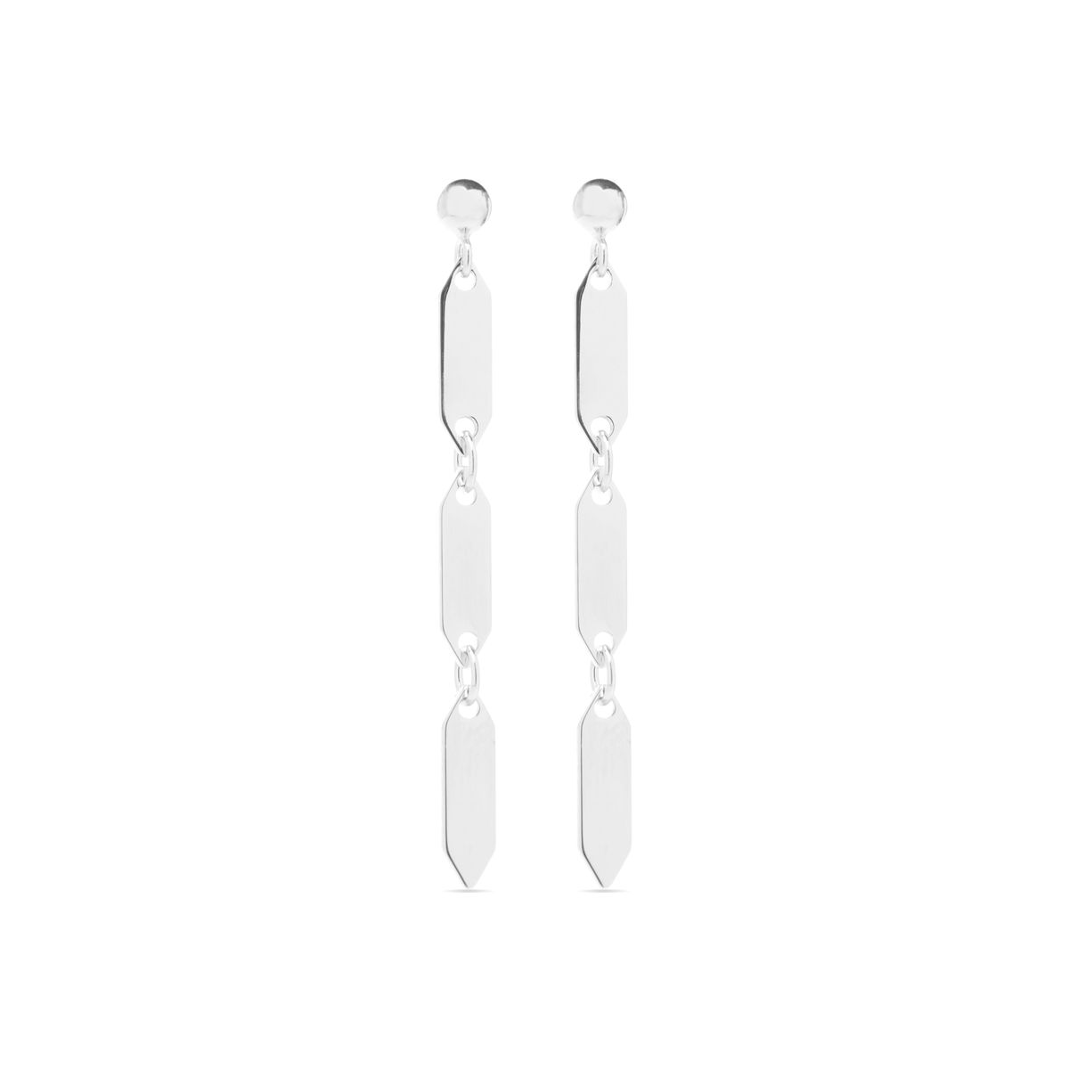 Elegante Ohrhänger aus Sterlingsilber