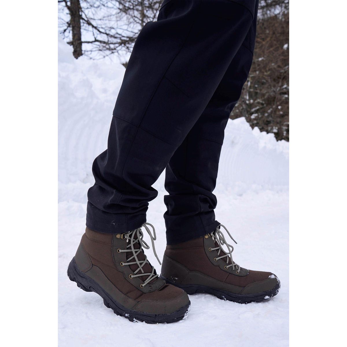 Herren Schneestiefel mit Fleecefutter