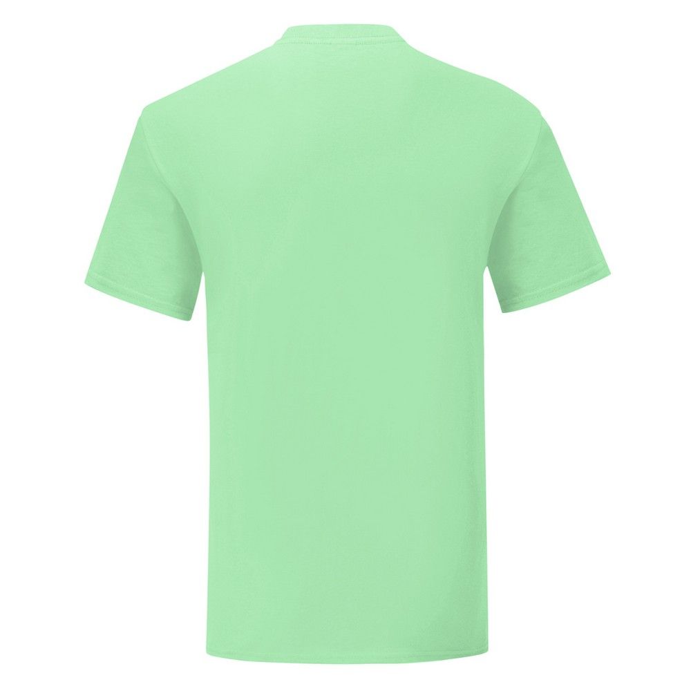 Kurzärmeliges Baumwoll-T-Shirt mit Rundhalsausschnitt