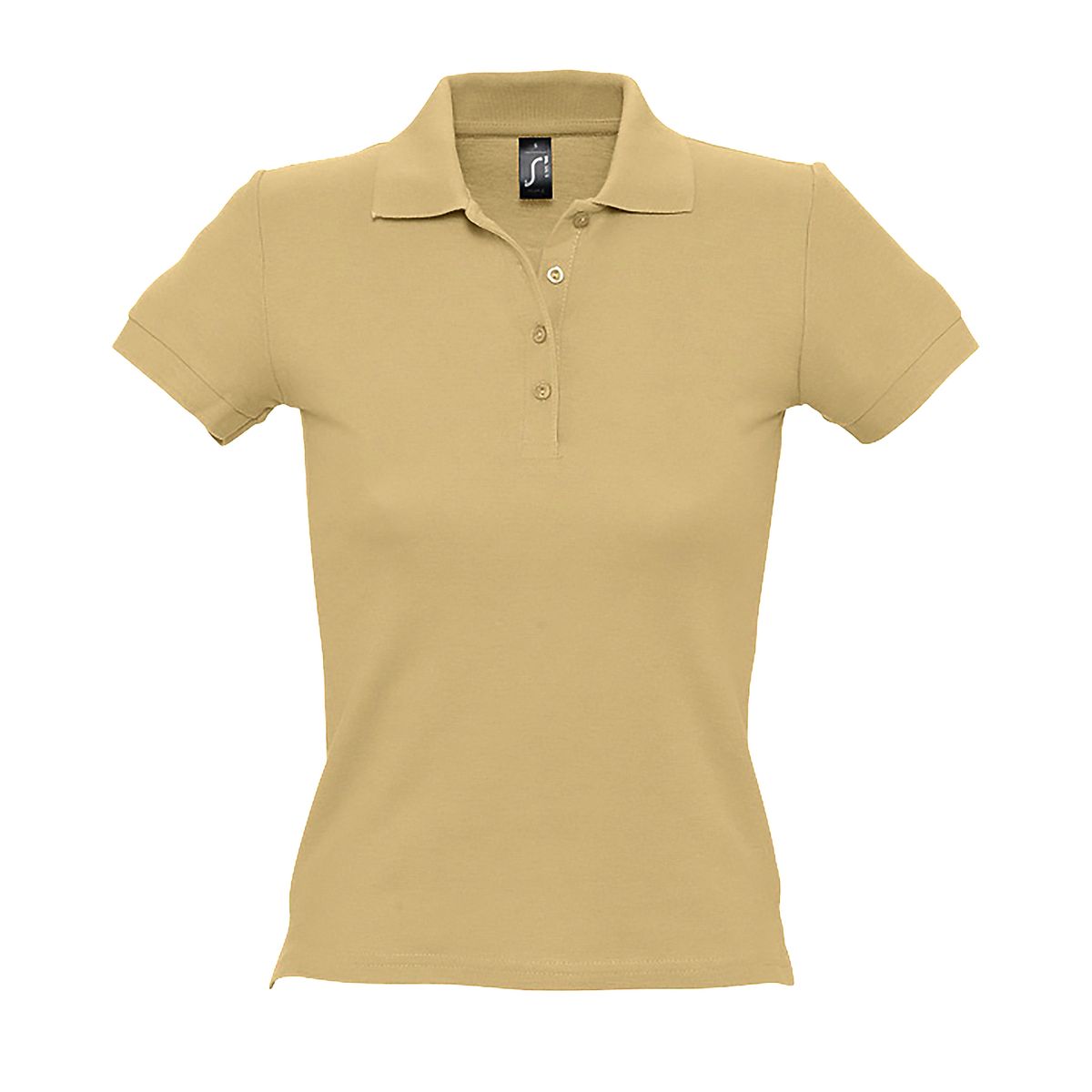 Kurzärmliges Damen Poloshirt mit schmaler Passform