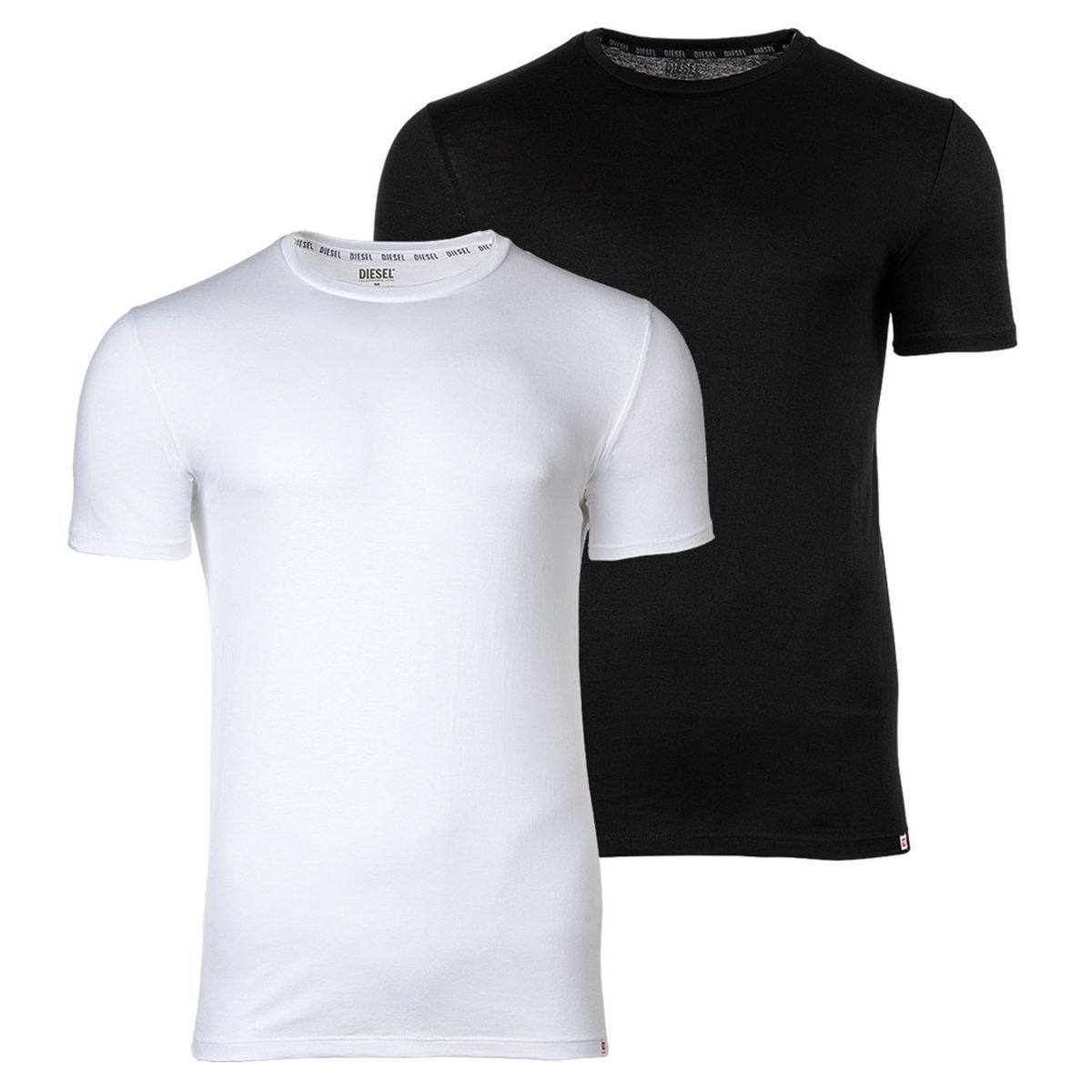 Basic Baumwoll T-Shirt mit Rundhalsausschnitt