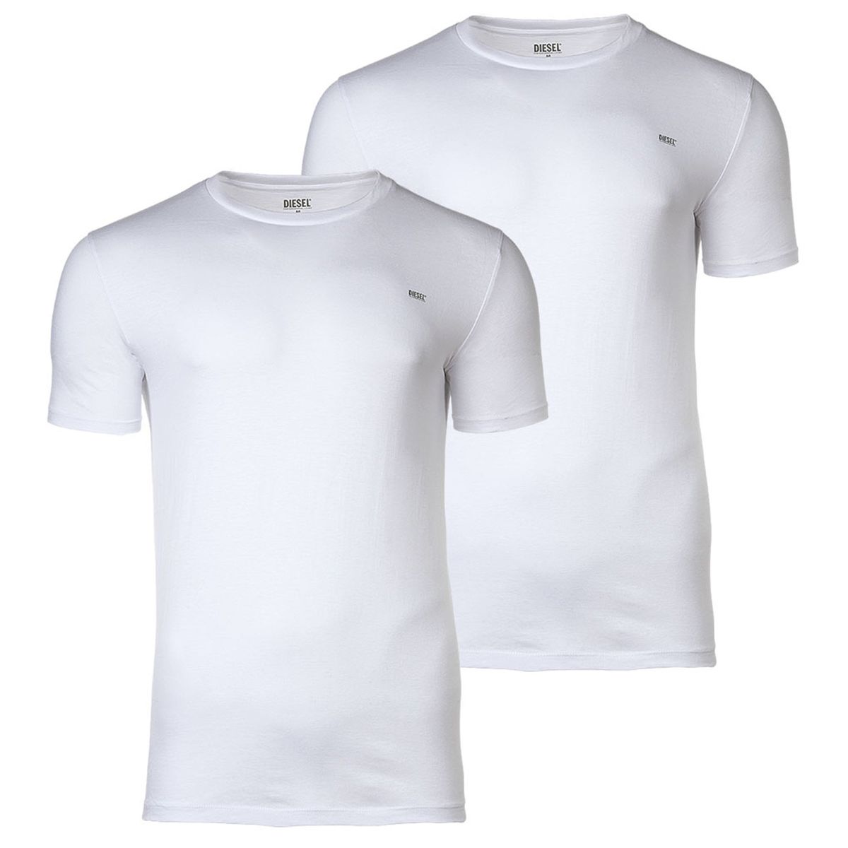Basic Baumwoll T-Shirt mit Rundhalsausschnitt