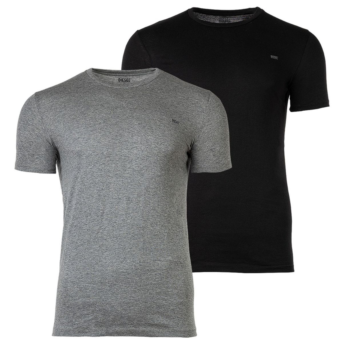 Basic Baumwoll T-Shirt mit Rundhalsausschnitt