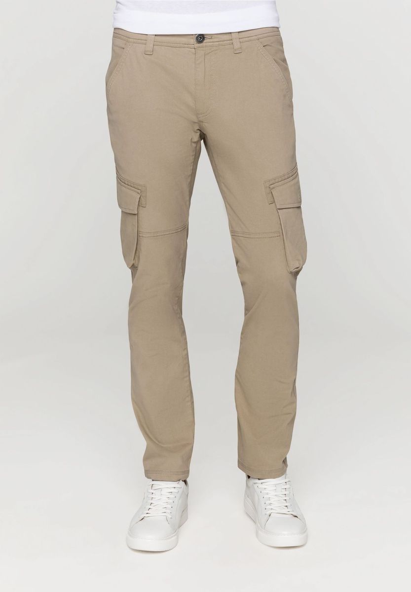 Klassische Cargohose mit geradem Schnitt