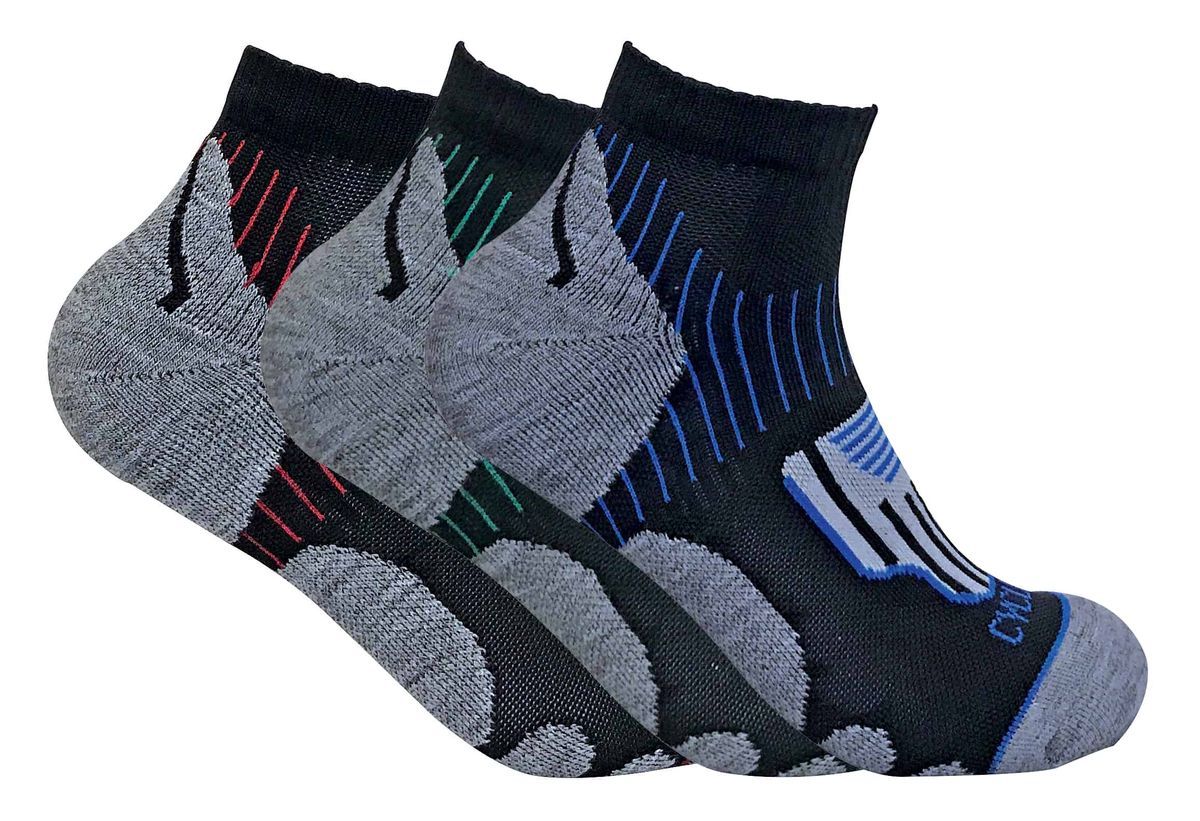 Herren Atmungsaktive Sport Knöchelsocken Pack