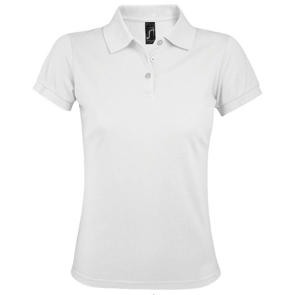 SOLS - PRIME Kurzarm Polo-Shirt - Damen (Weiß)