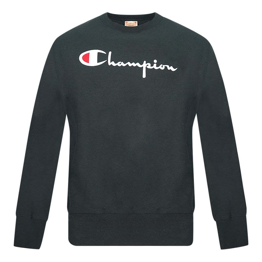 Champion Script Logo Rundhals-Sweatshirt