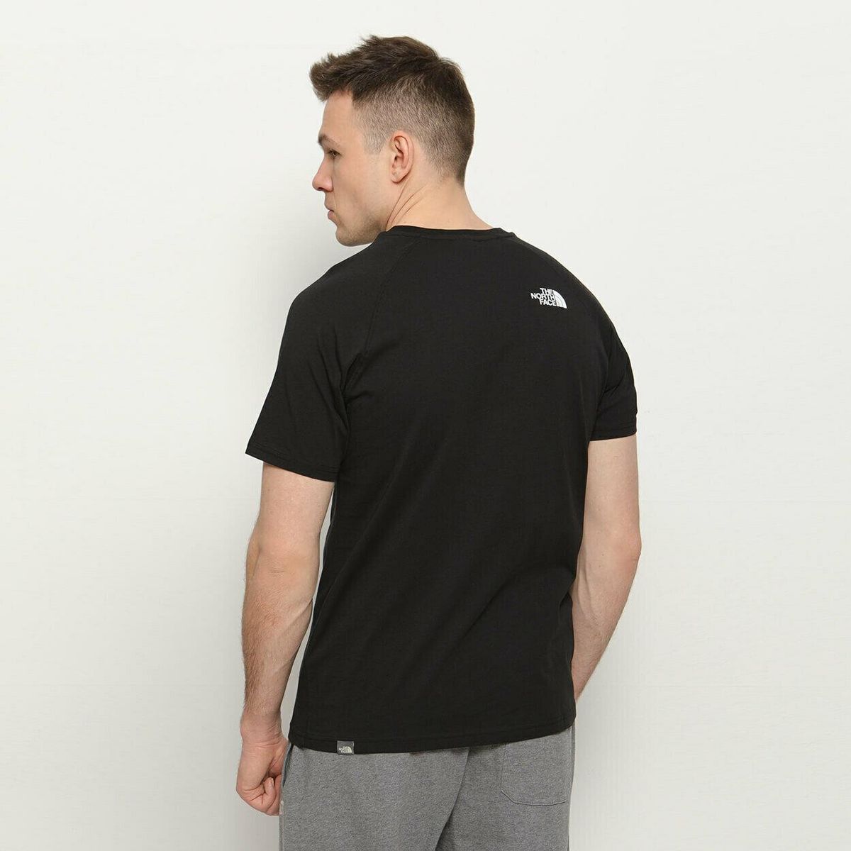 Grafik-T-Shirt mit quadratischem Logo