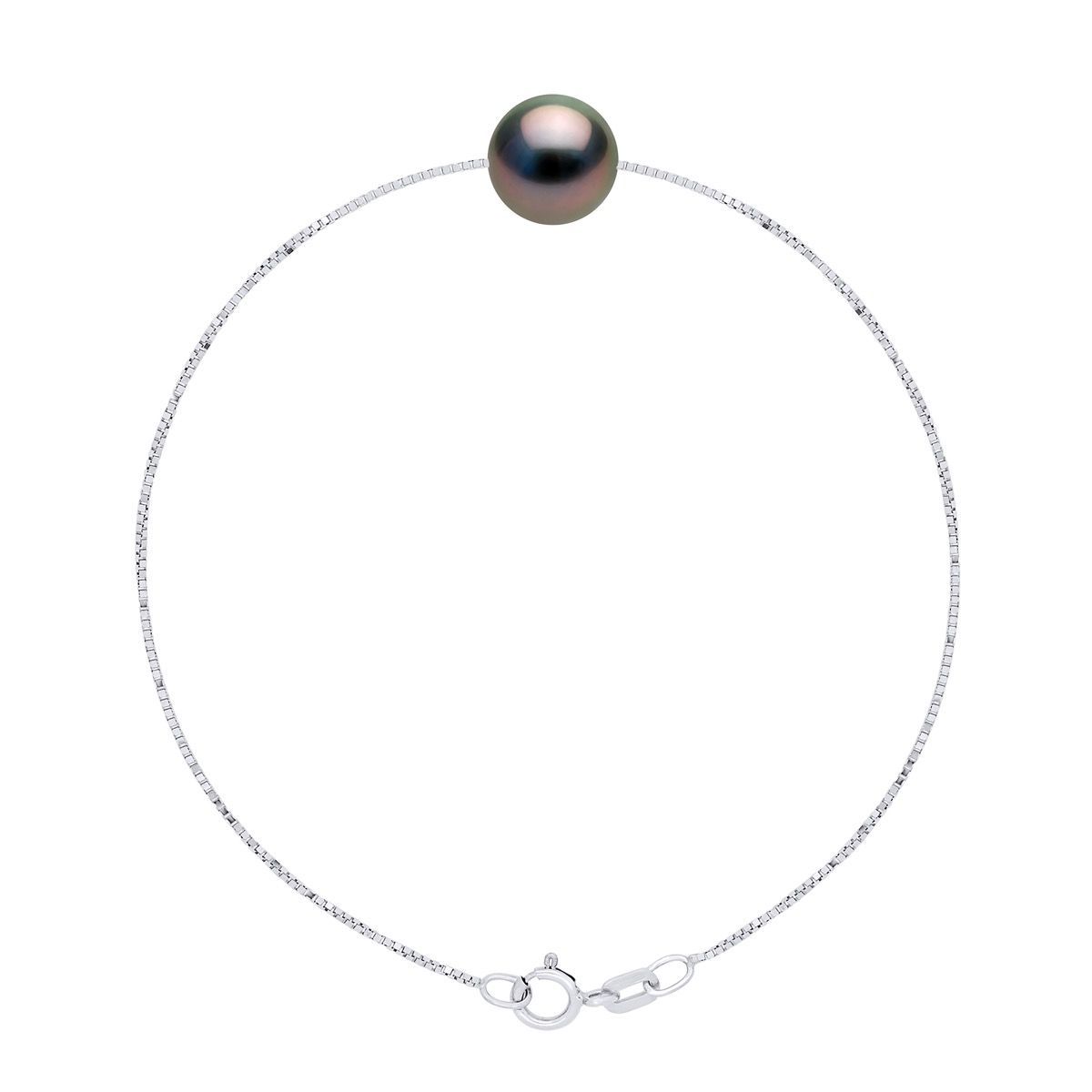 Tahitiperle Silberkette Armband