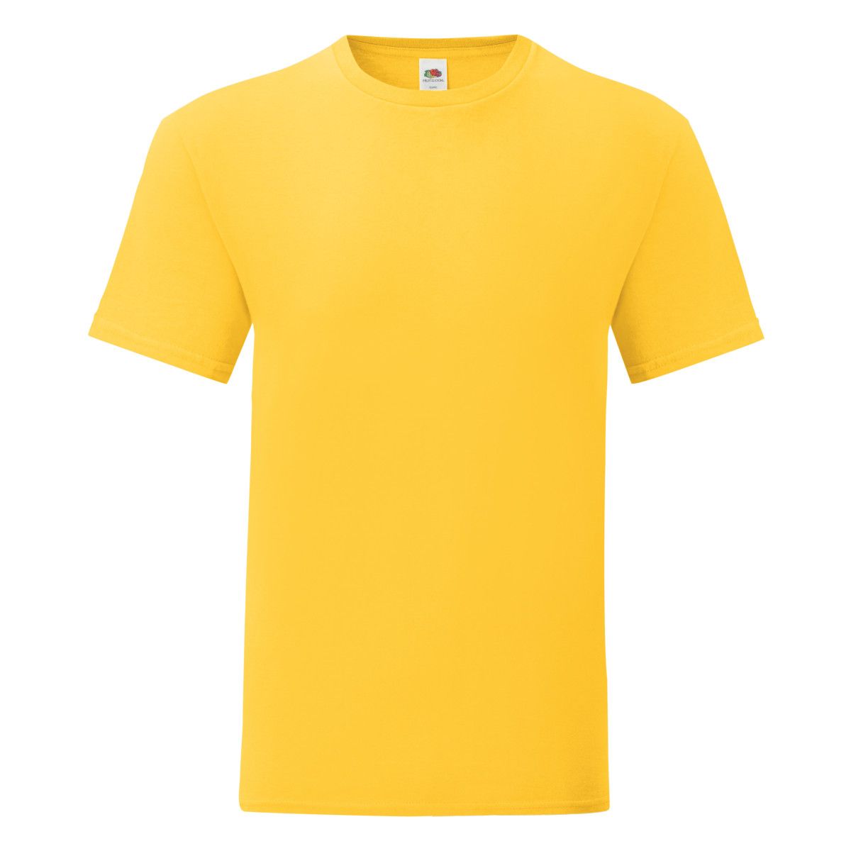 Fruit Of The Loom Herren Iconic T-Shirt (5er Pack) (Sonnenblumengelb)