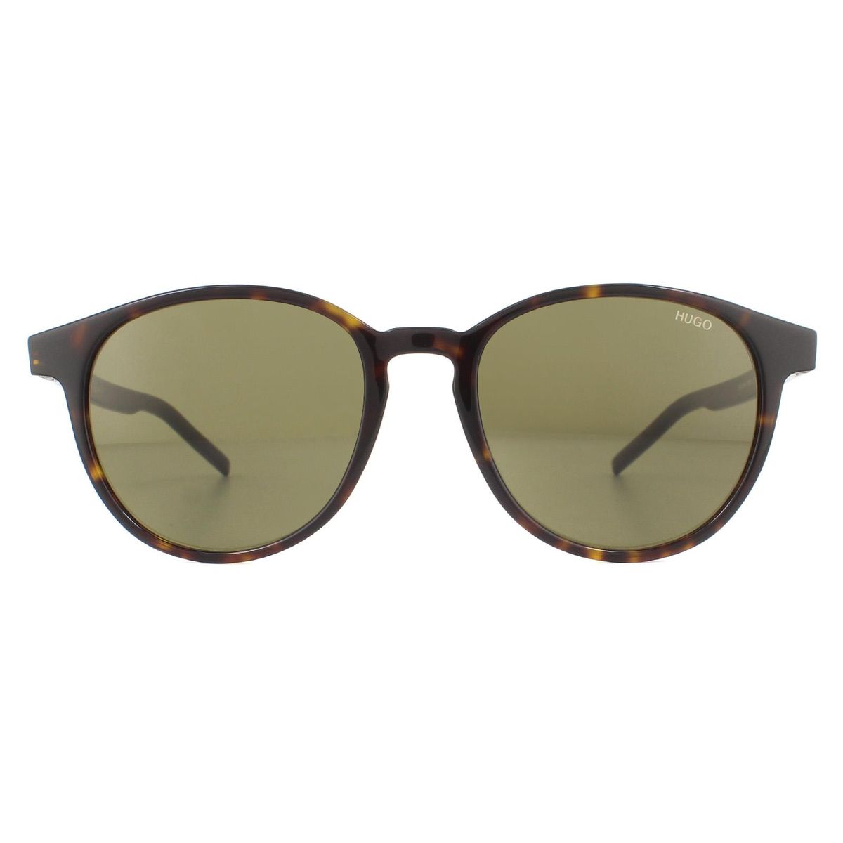 Runde Havanna Grüne Sonnenbrille