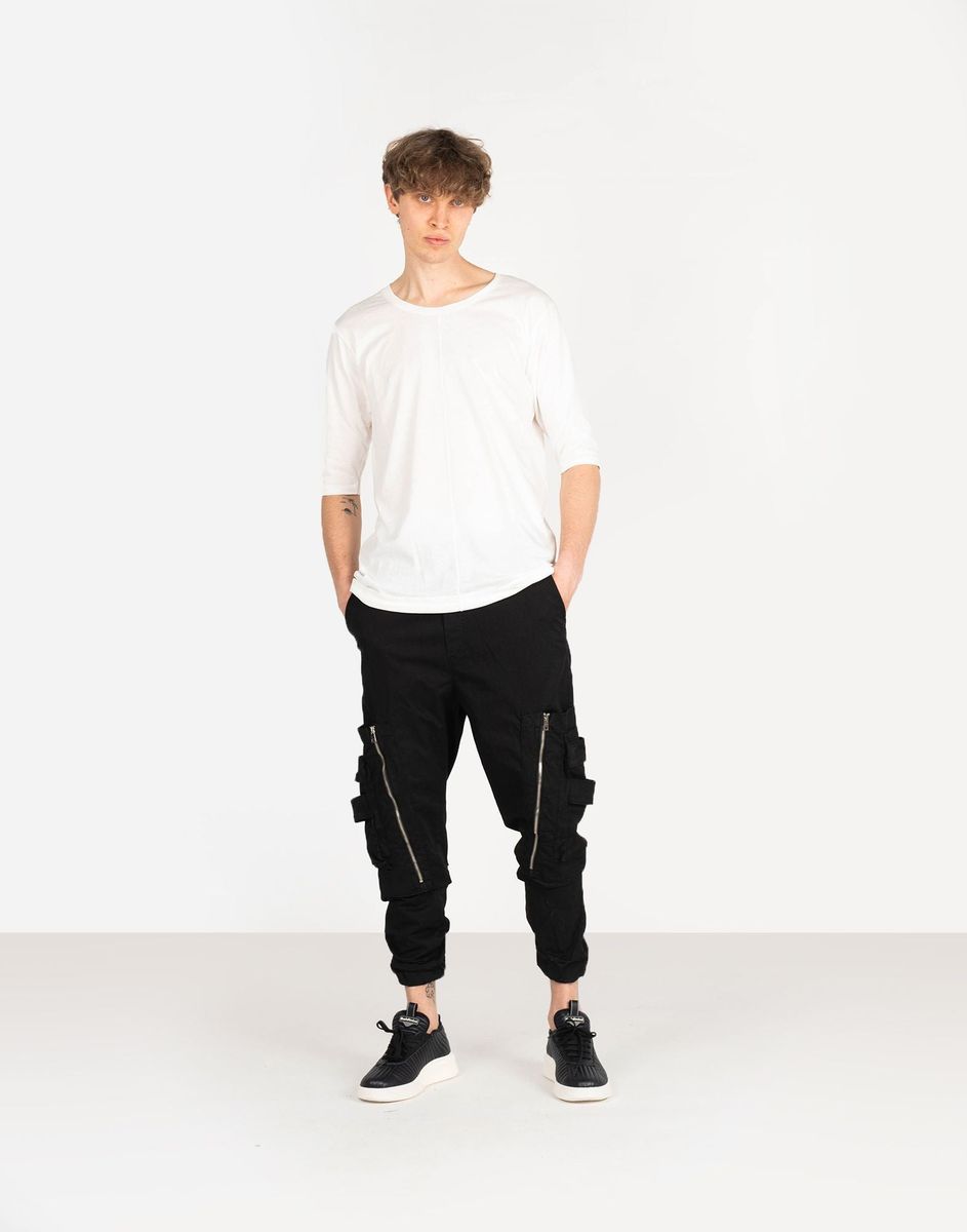 Herren Off-White Rundhals T-Shirt