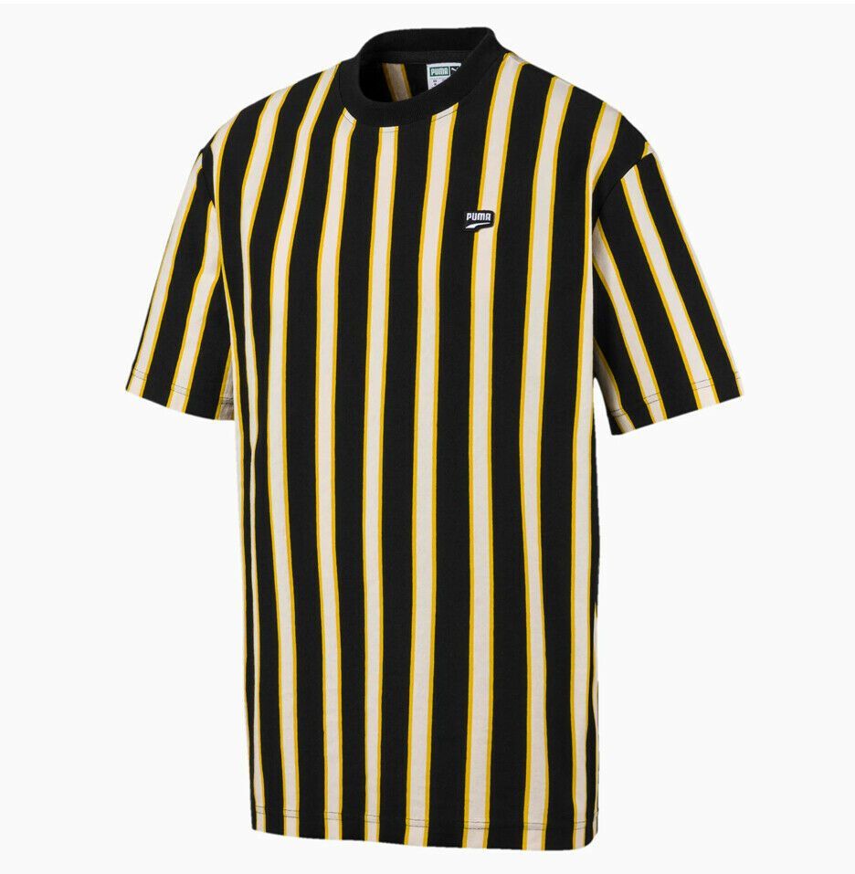 Gestreiftes lässiges T-Shirt mit entspannter Passform