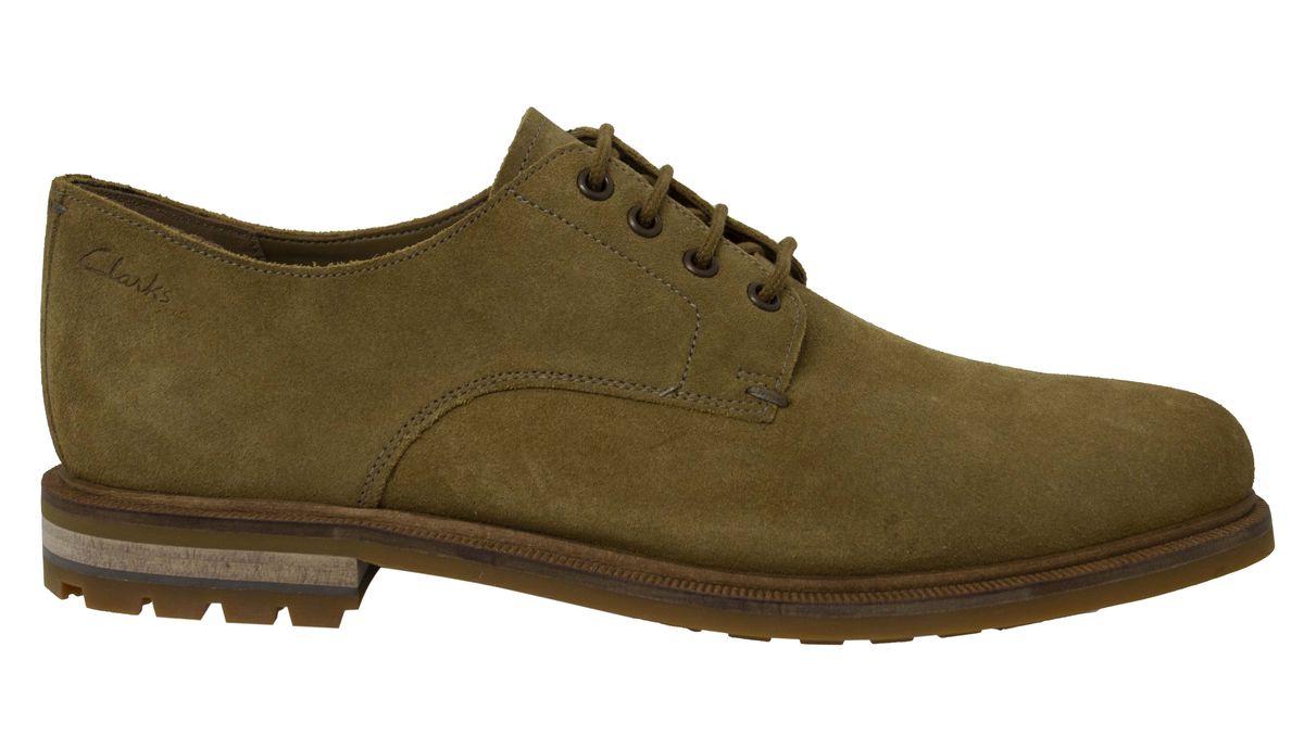 Klassischer Derby-Schuh aus Wildleder
