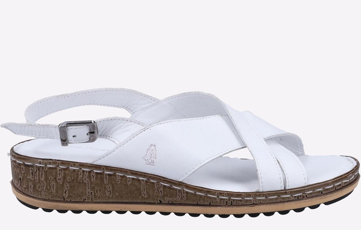 Hush Puppies Elena Crossover Keilsandalette LEDER Damen