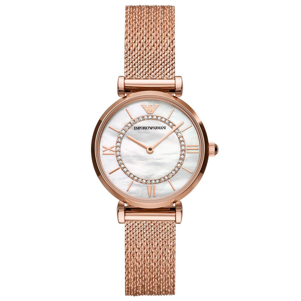 Gianni T-Bar Perlmutt-Armbanduhr