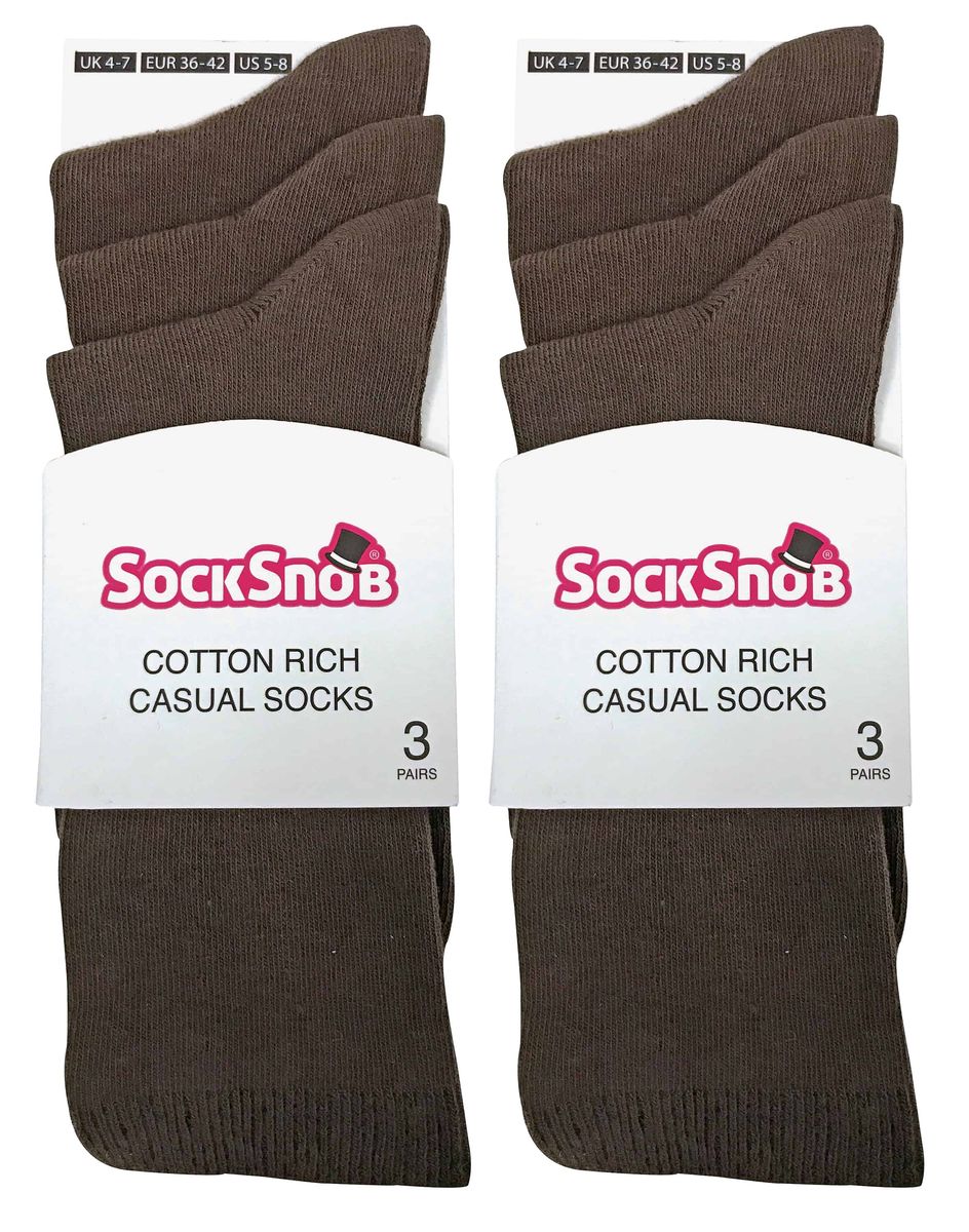Weiche Baumwollreiche Crew-Socken