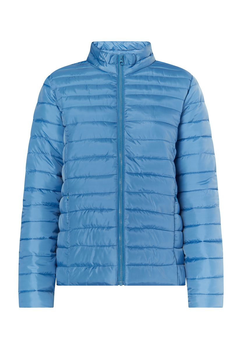 Leichte wattierte Jacke in Himmelblau
