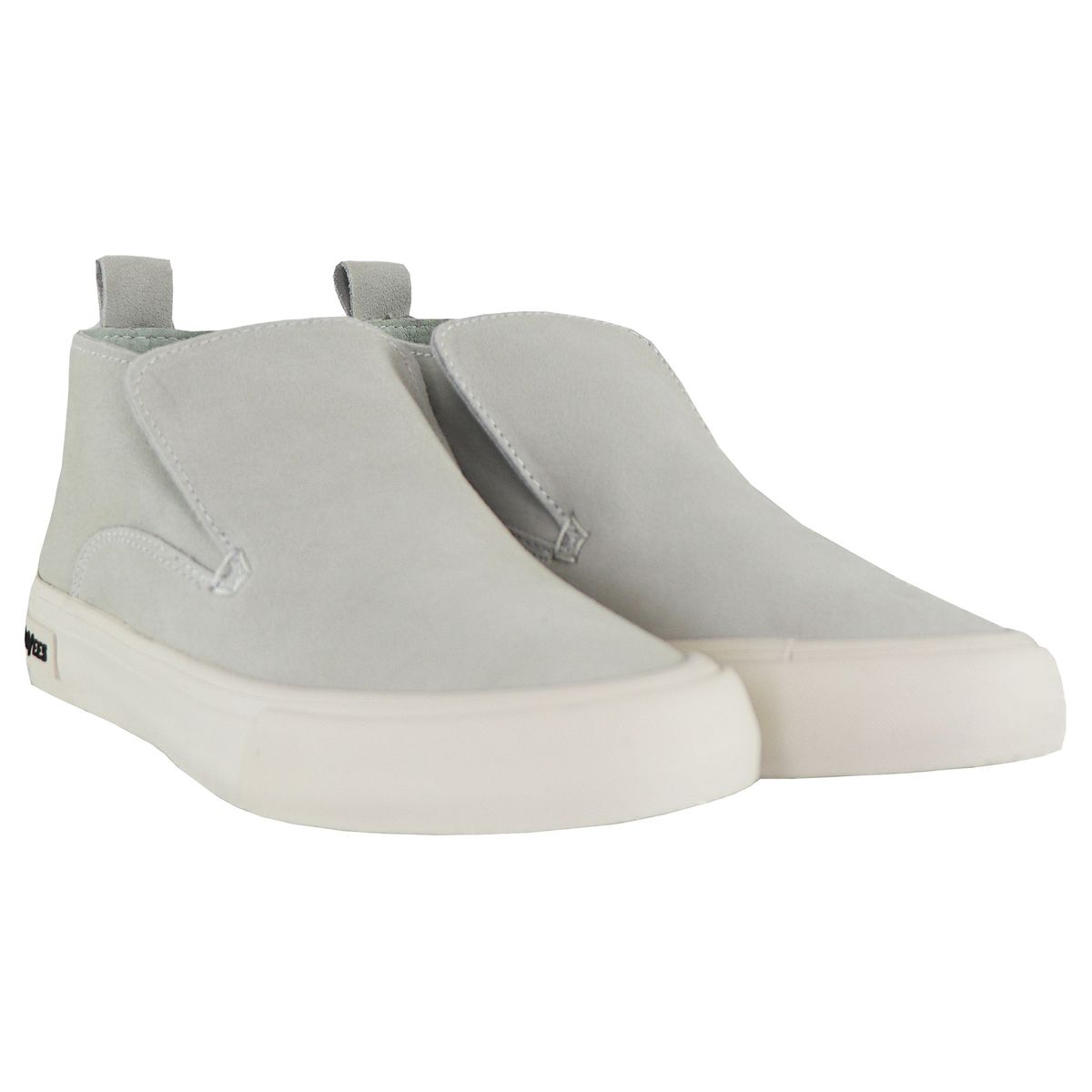 Mid-Top Slipper aus Wildleder
