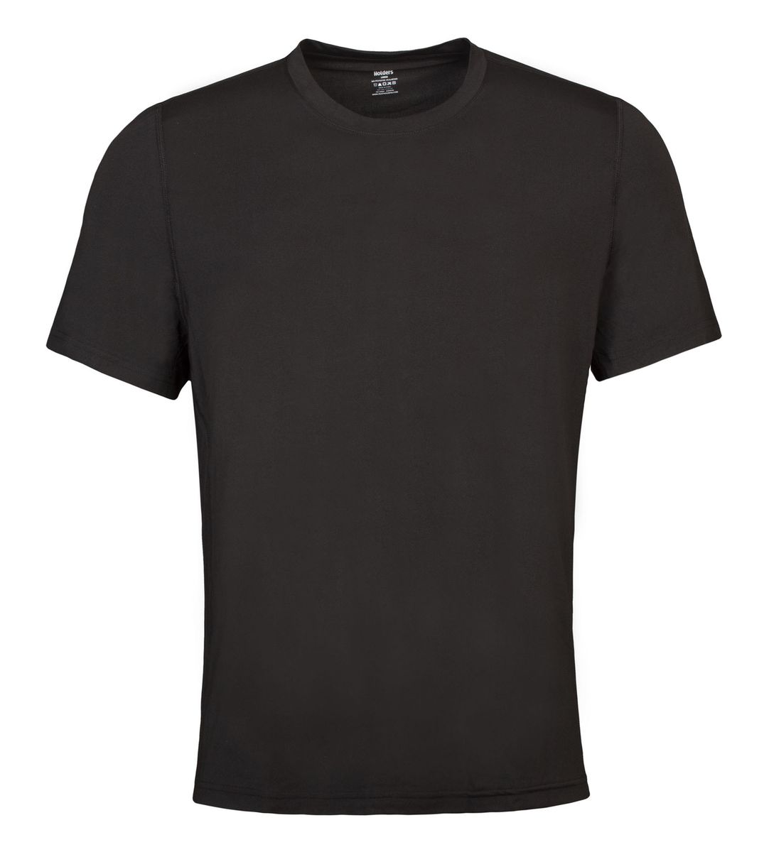 Herren-Thermo-T-Shirt für den Winter | Wärmespeicher | Atmungsaktive Thermal Short Sleeve T Shirt - Schwarz