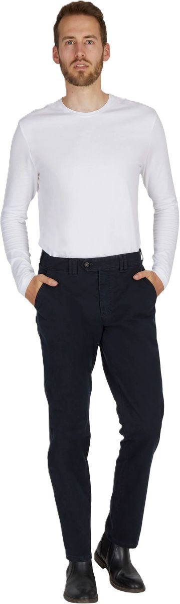 Bequeme Stretch Baumwoll Chino Hose