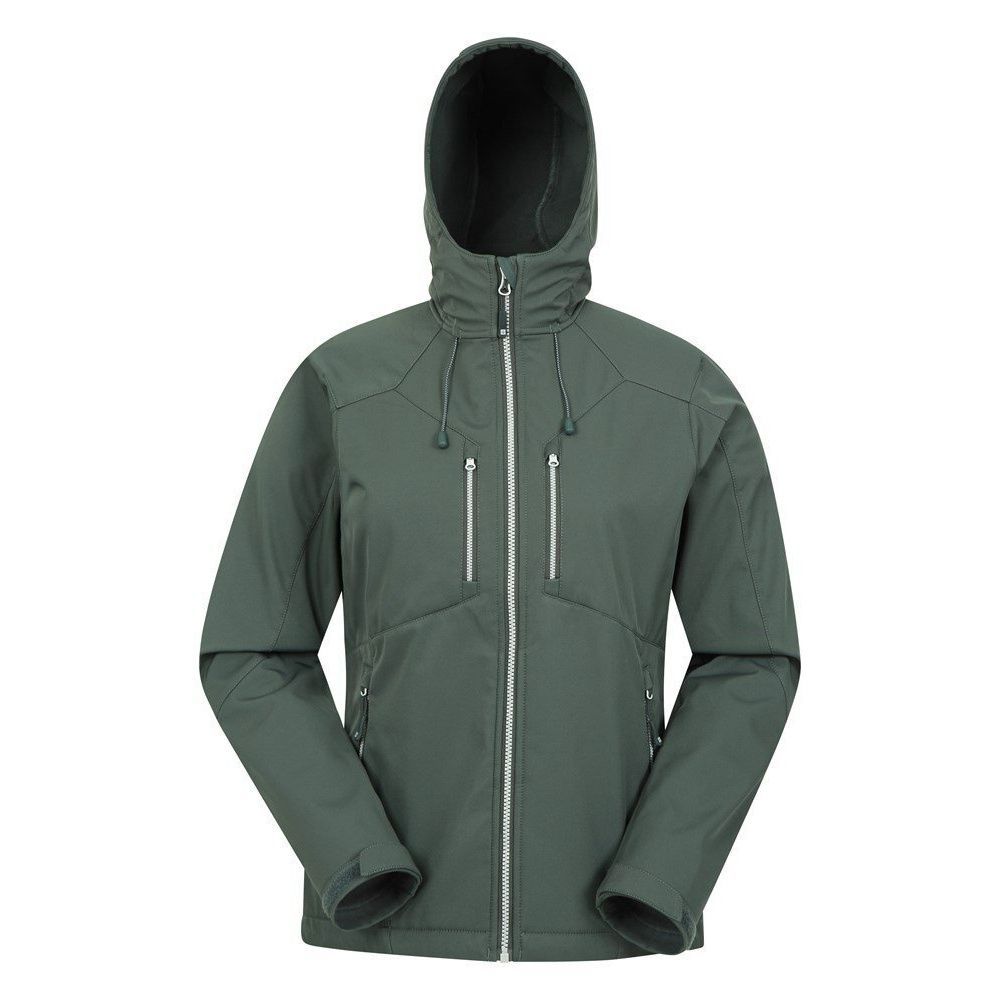 Mountain Warehouse Damen/Damen Helsinki Recycled Soft Shell Jacke (Khaki)