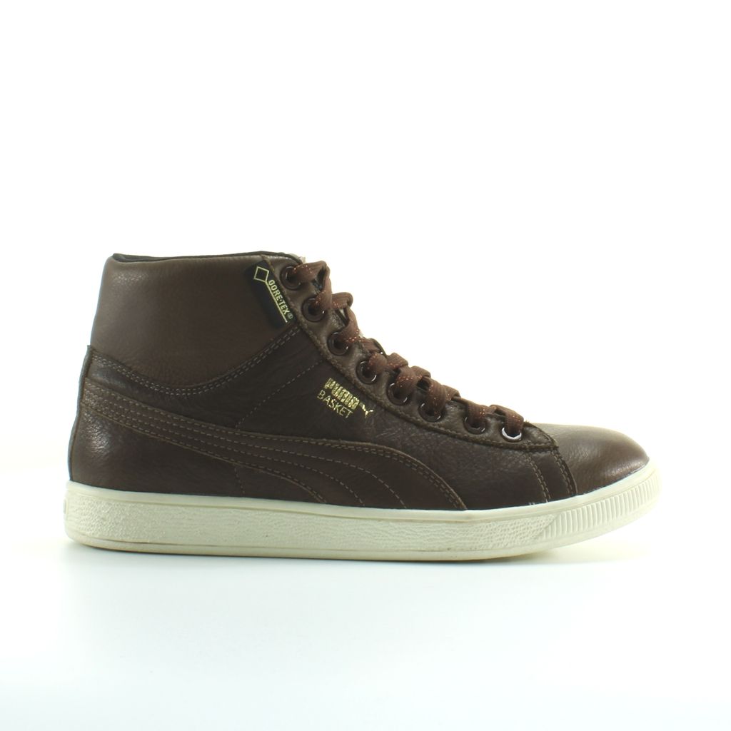 Herren Leder High-Top-Sneakers