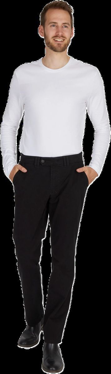 Herren Chino-Hose "Denver" mit geradem Schnitt