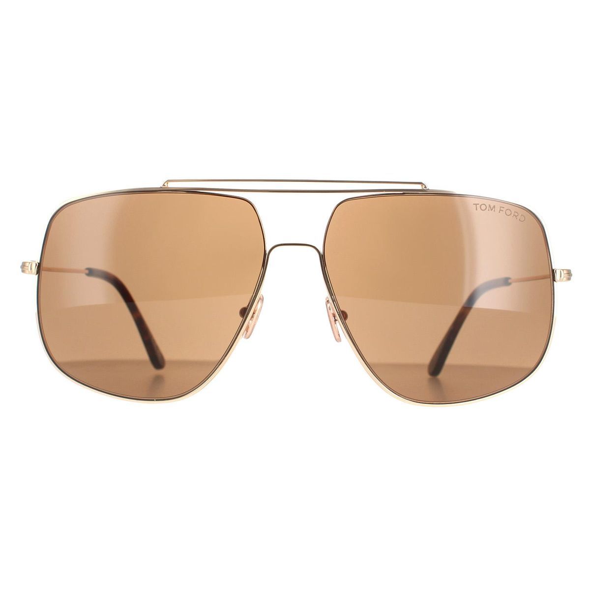 Pilotenbrille glänzend Roségold