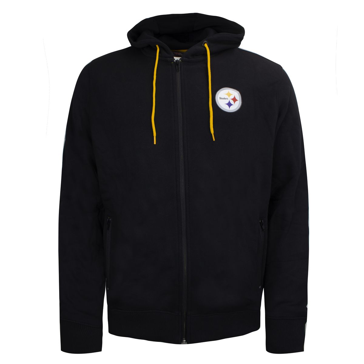 Herren Steelers Kapuzenjacke mit Reißverschluss