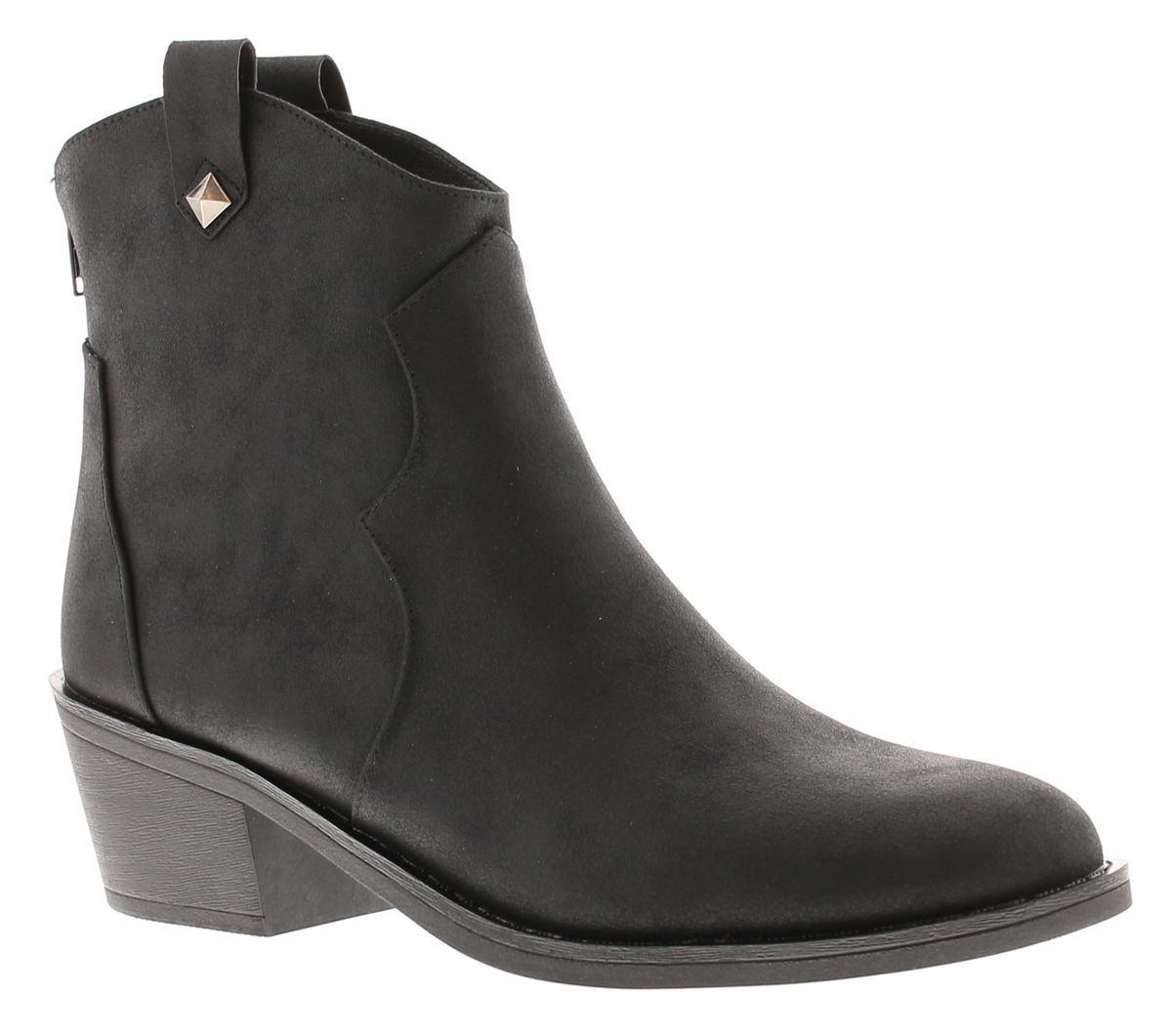 Western-Stiefeletten mit Blockabsatz