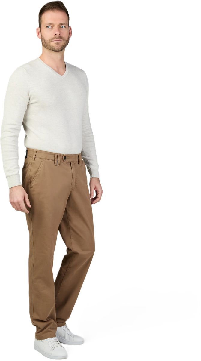 Klassische Comfort Stretch Baumwoll Chinos