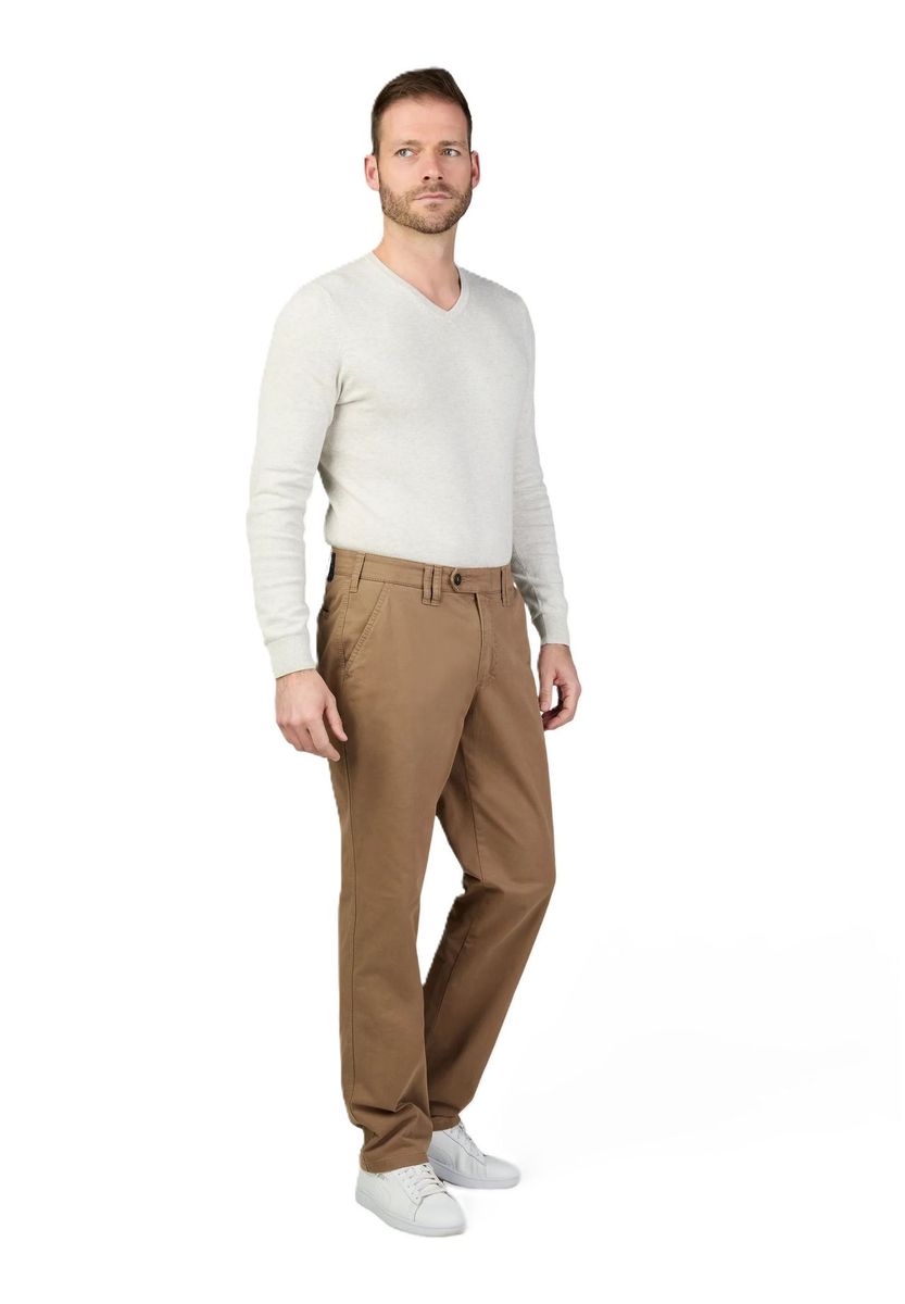 Klassische Comfort Stretch Baumwoll Chinos