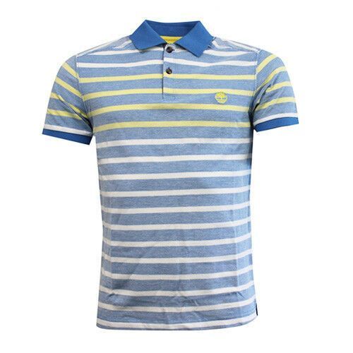 Gestreiftes Baumwoll-Piqué-Poloshirt