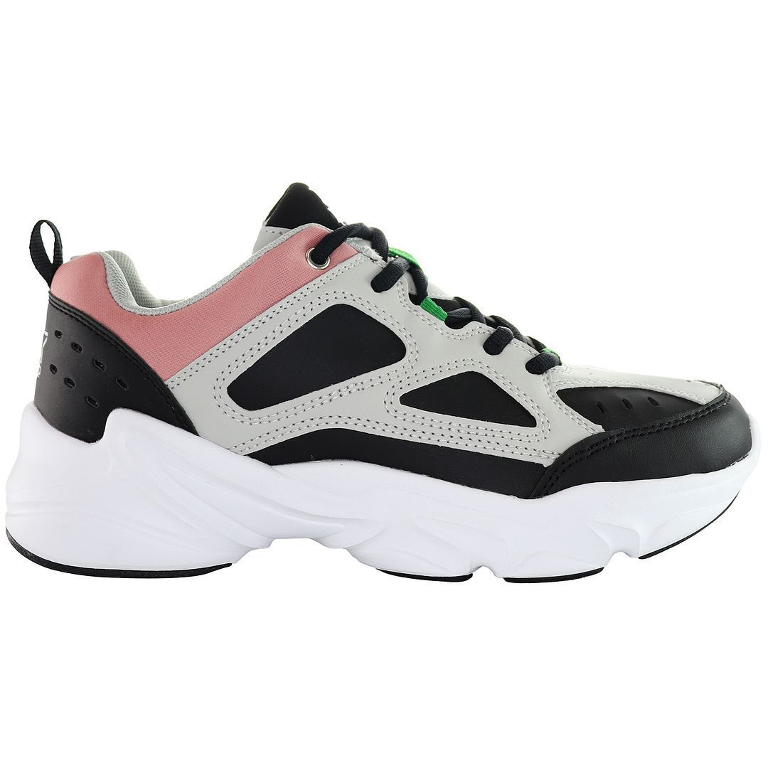 Modische Sneaker mit klobiger Sohle