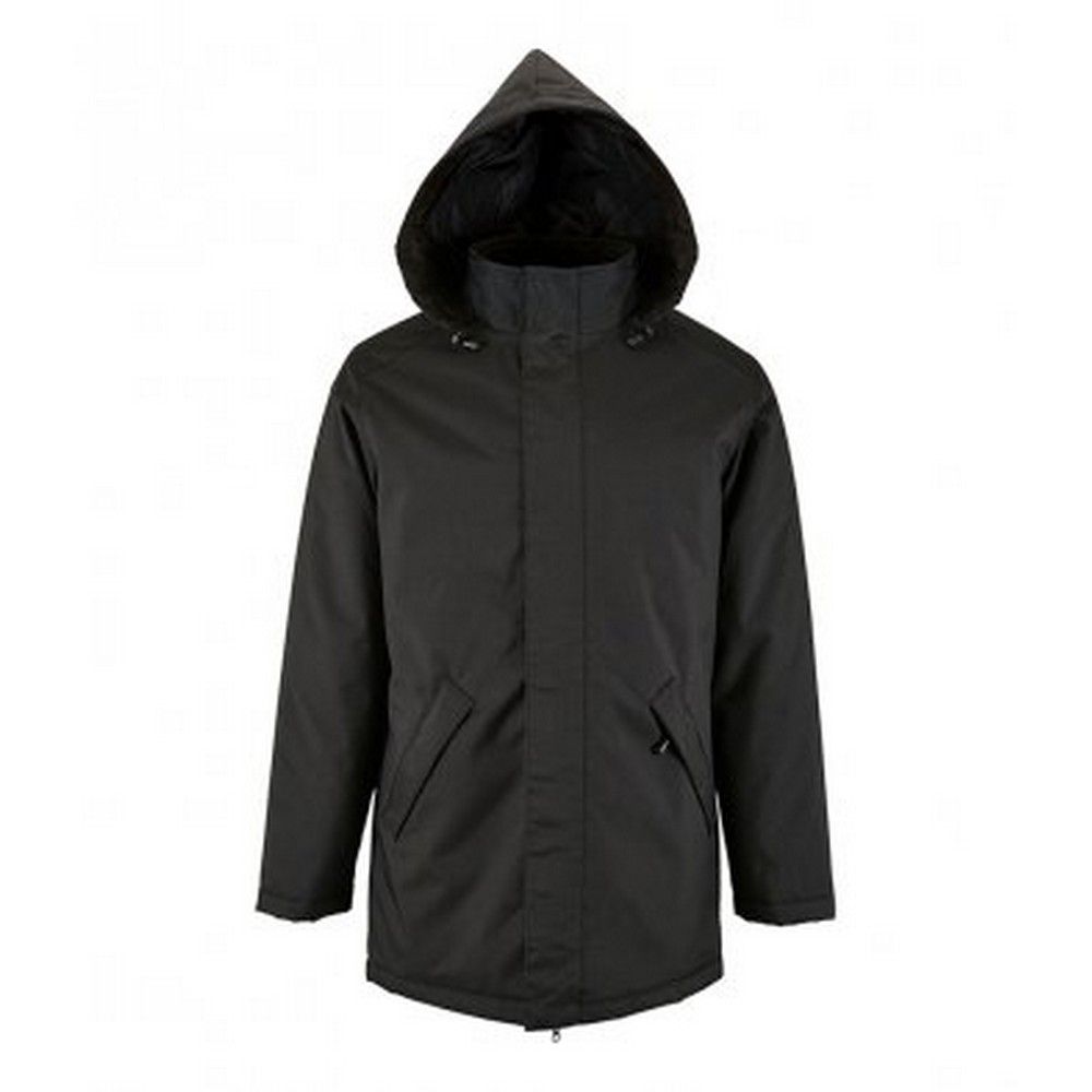 Klassische Parkajacke mit Kapuze