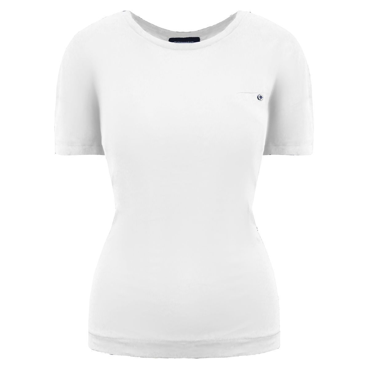 Klassisches Kurzarm-T-Shirt mit Rundhalsausschnitt
