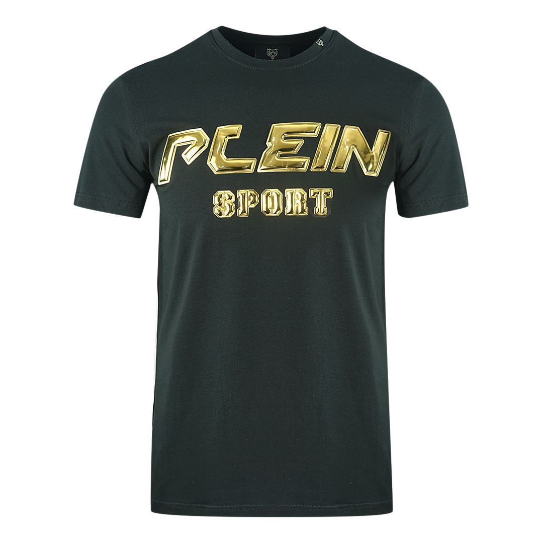 Sportliches T-Shirt mit Logo-Grafik und Rundhalsausschnitt